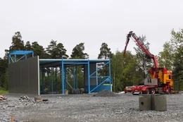 Rakennus alkaa nousta