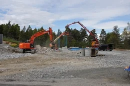 Rakennus alkaa nousta